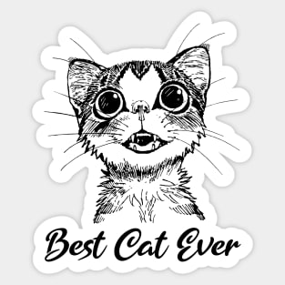 Best Cat Ever Sticker